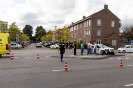Flinke aanrijding op Prins Bernhardlaan in Haarlem