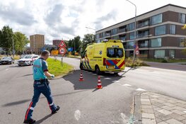 Flinke aanrijding op Prins Bernhardlaan in Haarlem