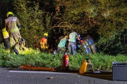 Vrouw zit bijna uur bekneld in voertuig na ongeval in Beverwijk