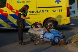 Scooterrijder gewond op Tolweg in Heemskerk