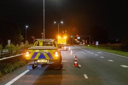 Kopstaartbotsing op A208 in Velsen-Zuid