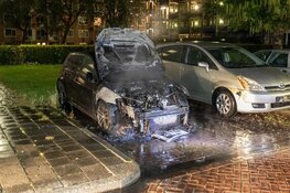 Opnieuw auto in vlammen op in Schalkwijk