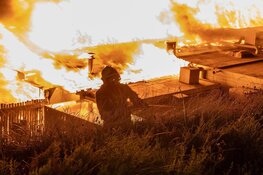 Strandtent Hippie Fish in Zandvoort volledig uitgebrand