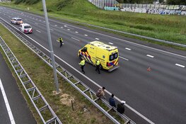 Gewonde bij ongeluk op A9 bij Heemskerk