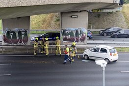 Gewonde bij ongeluk op A9 bij Heemskerk