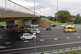 Gewonde bij ongeluk op A9 bij Heemskerk