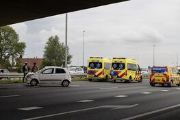 Gewonde bij ongeluk op A9 bij Heemskerk