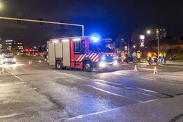 Eenzijdig ongeval op de Europaweg in Haarlem