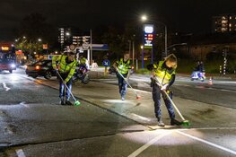 Eenzijdig ongeval op de Europaweg in Haarlem