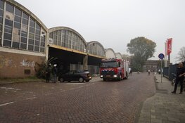 Korte brand in leegstaande loods in Haarlem