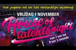 House of Talents Night – Een prikkelarme uitgaansavond voor jongvolwassenen met een licht verstandelijke beperking