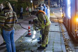 Hulpdiensten langdurig bezig met gaslucht in woning Rijksstraatweg