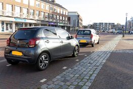 Kopstaartbotsing bij Plein 1945 in IJmuiden