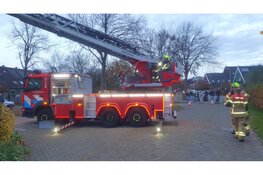 Schoorsteenbrand aan de Oude Haarlemmerweg in Castricum