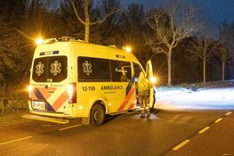 Automobilist gecrasht in Haarlem: schade over 100 meter