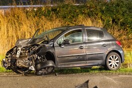 Gewonde en veel schade bij ongeval in Beverwijk