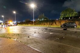 Gewonde en veel schade bij ongeval in Beverwijk