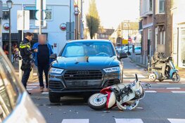 Scooterrijder gewond op beruchte kruising in Beverwijk