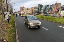 Ongeluk op Europaweg in Haarlem