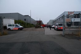 Brand in bedrijf aan Kousenmakersweg in Haarlem