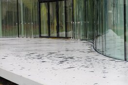 Activisten besmeuren provinciehuis Haarlem uit protest tegen Tata