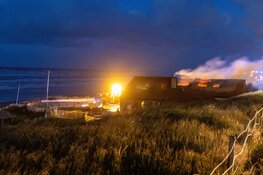 Brand verwoest Bernie's Beachclub in Zandvoort