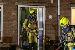 Brand in Benkoelenstraat in Haarlem