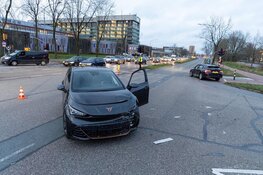 Aanrijding op Amerikaweg in Haarlem