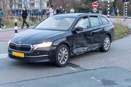 Aanrijding op Amerikaweg in Haarlem