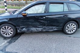 Aanrijding op Amerikaweg in Haarlem