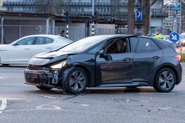 Aanrijding op Amerikaweg in Haarlem