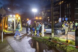 Zware aanrijding op Lange Nieuwstraat in IJmuiden