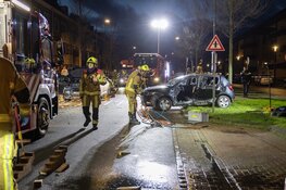 Zware aanrijding op Lange Nieuwstraat in IJmuiden