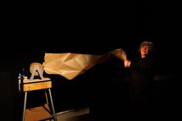 A Paper Life. Bruin pakpapier in de hoofdrol.