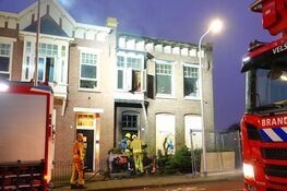Brand laaide weer op in woning Santpoort-Noord