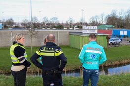 Korte zoekactie in sloot na aantreffen kinderfietsje
