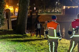Grote zoekactie na mogelijk te water geraakt persoon in Haarlem