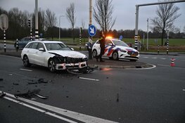 Aanrijding op drukke kruising bij Castricum