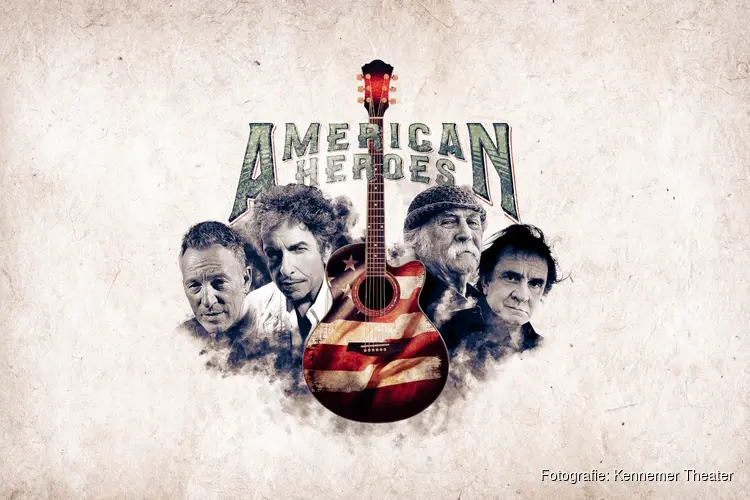 American Heroes: country & Americana op z'n best!  met Rob Crosby, Marcel Fisser, Wim van de Vliert, Eric Swinkels, Leon Priest