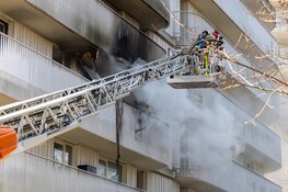 Grote brand in wooncomplex in Heemstede