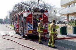 Grote brand in wooncomplex in Heemstede