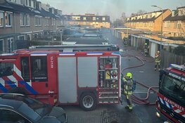 Brand in garagebox in Heemskerk