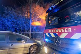 Grote brand in buurtcentrum in Haarlem