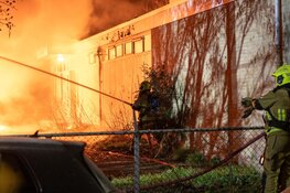 Grote brand in buurtcentrum in Haarlem