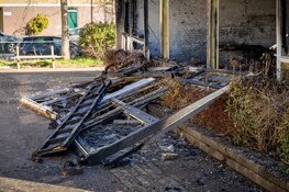 Grote brand in buurtcentrum in Haarlem