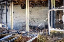 Grote brand in buurtcentrum in Haarlem