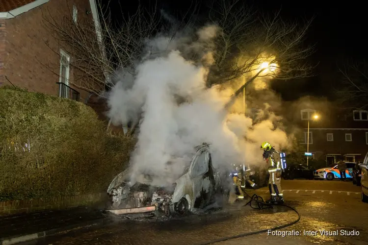 Auto door brand verwoest in Heemstede