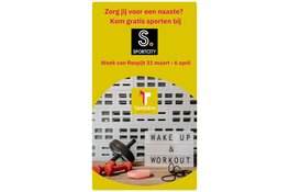 'Gratis sporten voor mantelzorgers tijdens de Week van Respijt'