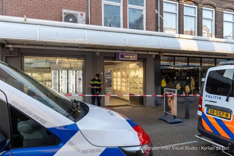 Overval op juwelier in Haarlem