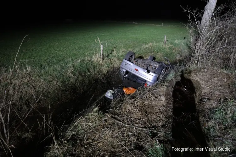 Meerdere gewonden bij eenzijdig ongeval op N206 bij Vogelenzang